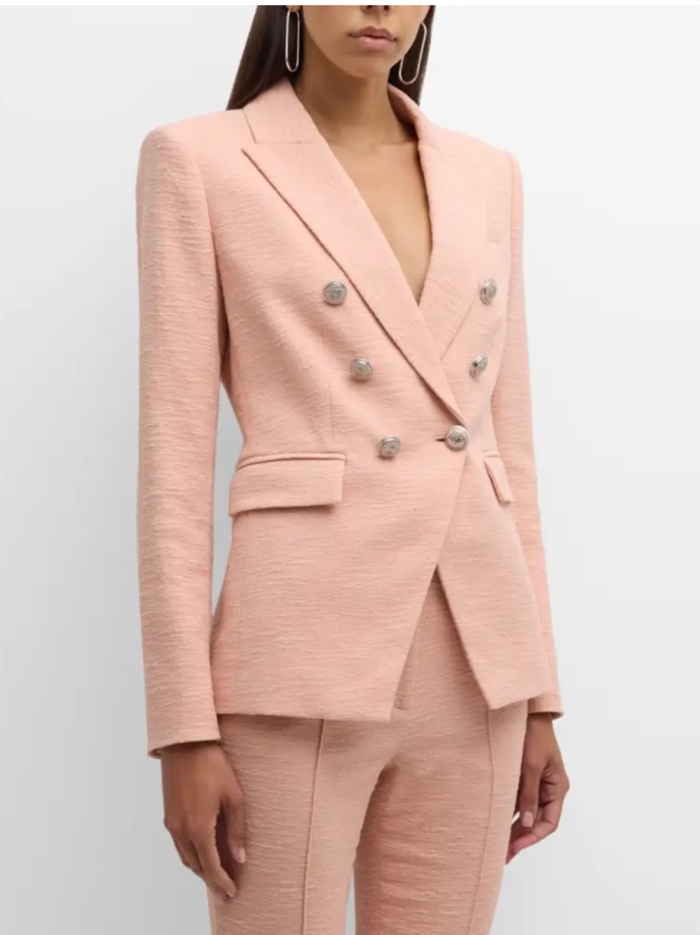 Veronica Beard Miller Textured Dickey Blazer